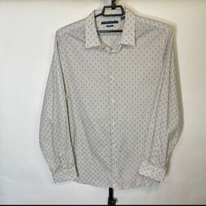 Perry Ellis Men's Geometric Pattern Shirt 2xlt